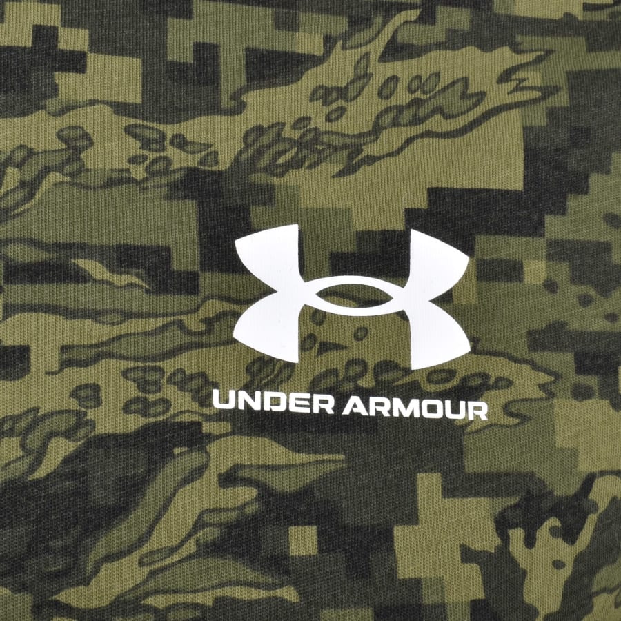 Under Armour Camo Short Sleeve T Shirt Green